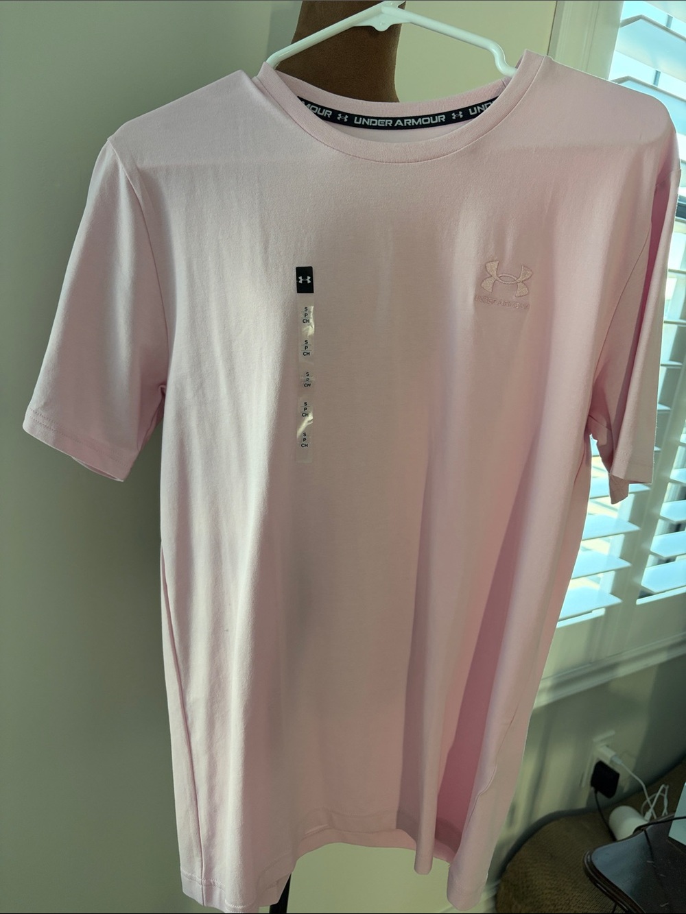 Under Armour Men’s Pink Short Sleeve Performance Tee